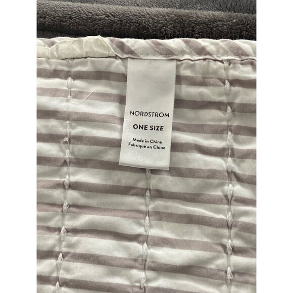 Nordstrom 36" X 45" Baby Quilt Cotton Layered Soft & Cozy Abstract Neutral Tones - Picture 6 of 13